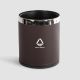 Stainless Steel Swing Lid Trash Can
