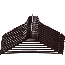 Wooden Anti Theft Hangers with Pants Bar