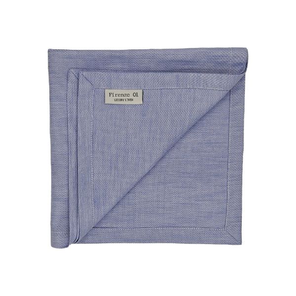 Light Blue Damask Table Napkin
