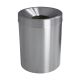 Stylish Spiral Ashtray Bin Silver Stainless Steel